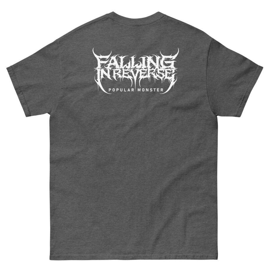 Falling in Reverse Popular Monster Cover and Back Logo Unisex classic tee