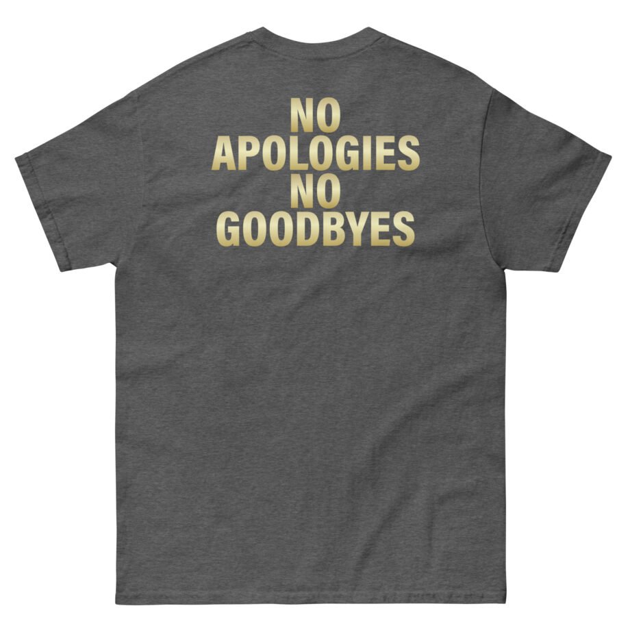 Spite No Apologies Foil Unisex classic tee