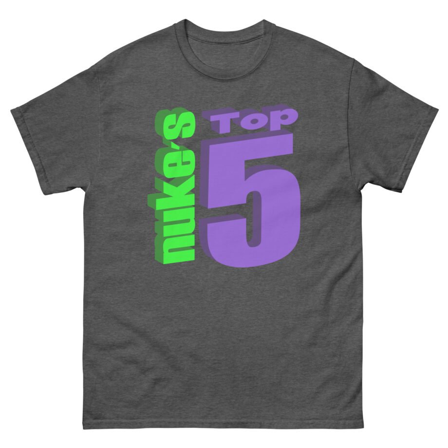 Nukestop5 Checklist Unisex classic tee