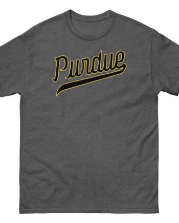 Purdue Basketball Script Unisex classic tee