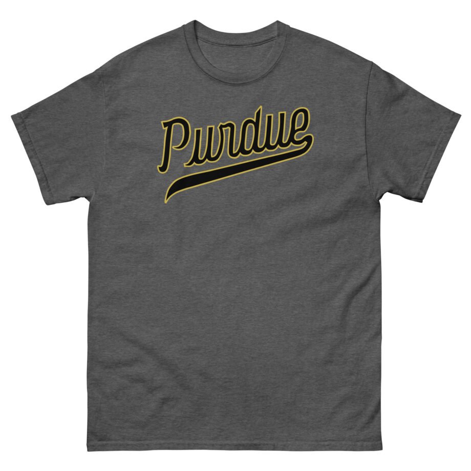 Purdue Basketball Script Unisex classic tee