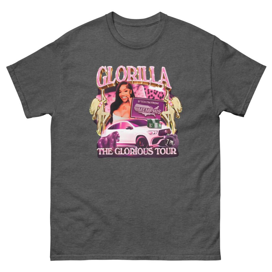 Glorilla Glorious Tour From Memphis Unisex classic tee