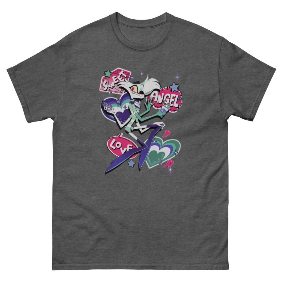 Hazbin Hotel Sweet Angel Love Angel Dust Unisex classic tee