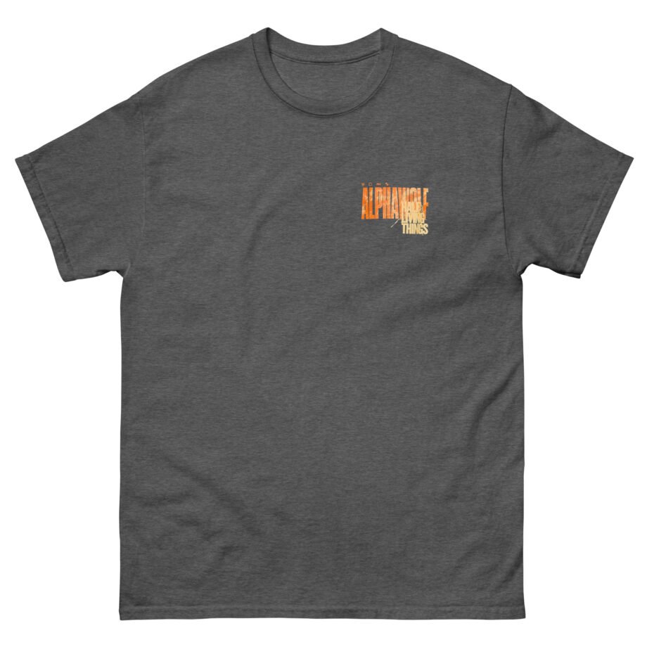 Alpha Wolf Clock Unisex classic tee