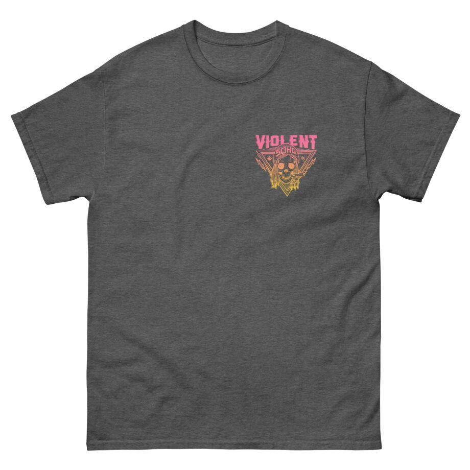 Violent Soho Blazin' Skull Gradient Unisex classic tee