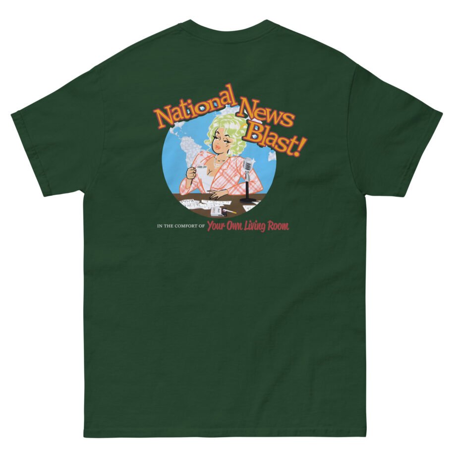 Broski Report National News Blast Unisex classic tee