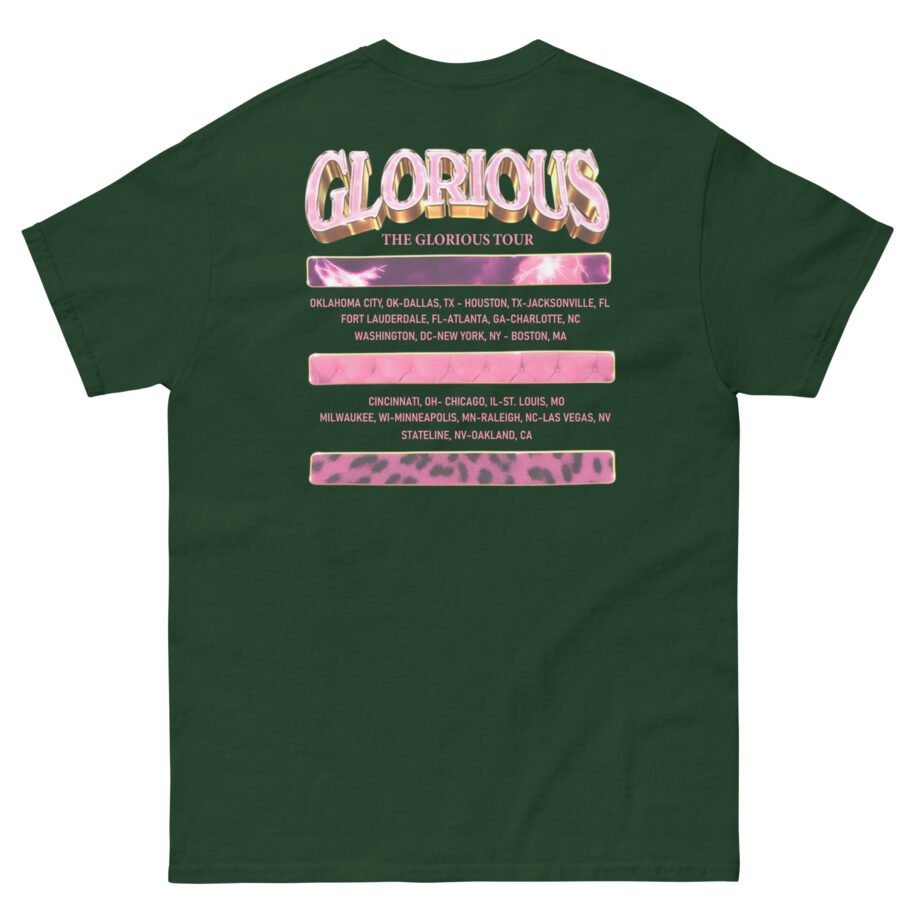 Glorilla Glorious Tour From Memphis Unisex classic tee