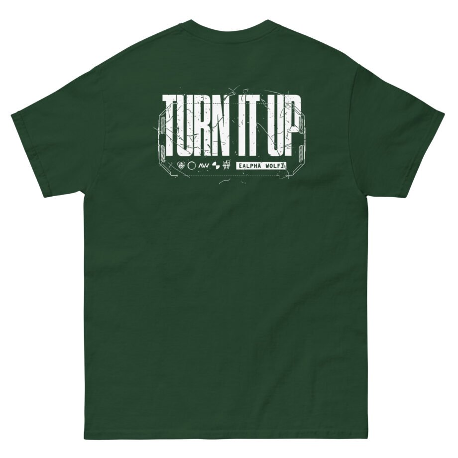 Alpha Wolf Turn It Up Unisex classic tee