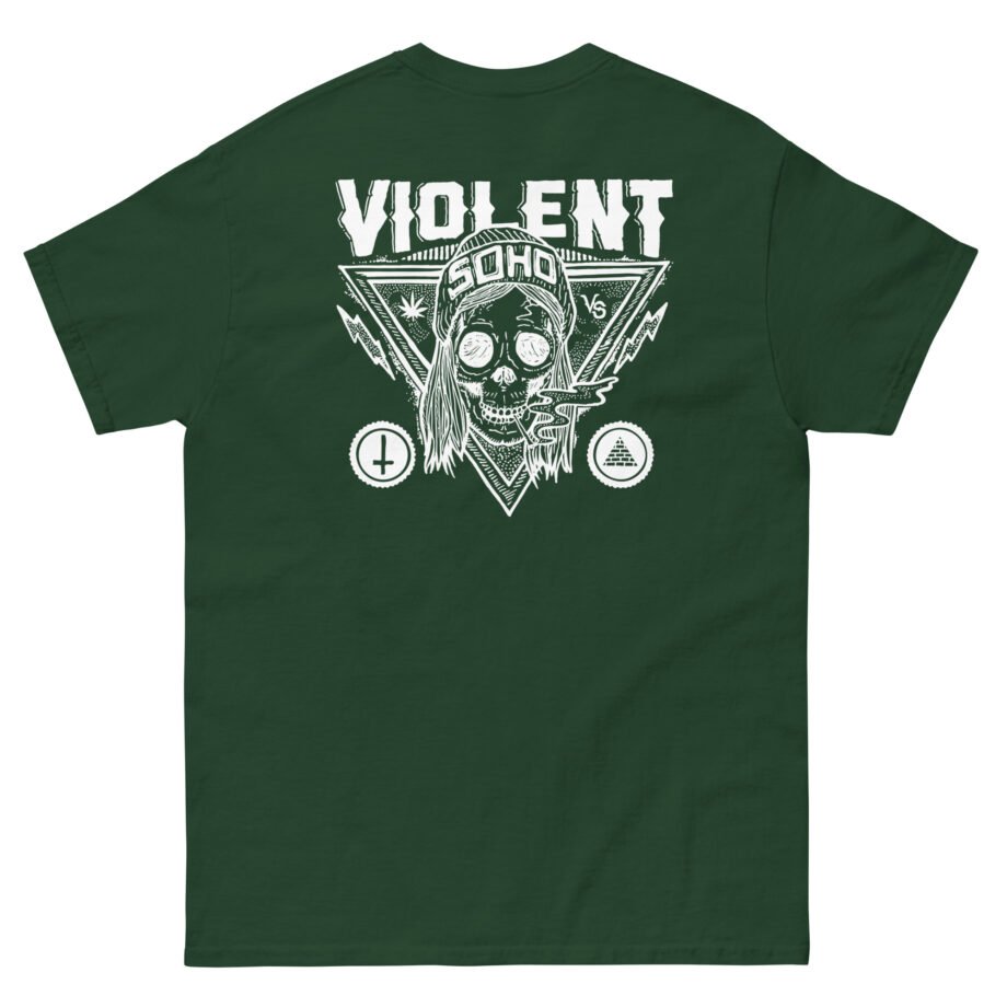 Violent Soho Blazin Skull Unisex classic tee