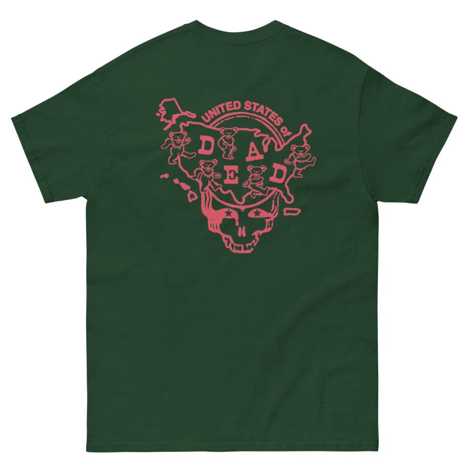 Grateful Dead Michigan United States of Dead Unisex classic tee