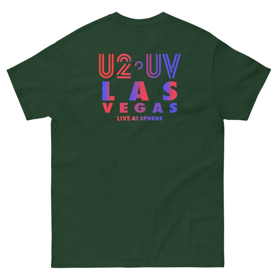 U2 Achtung Uv Live at Sphere Gradient Unisex classic tee
