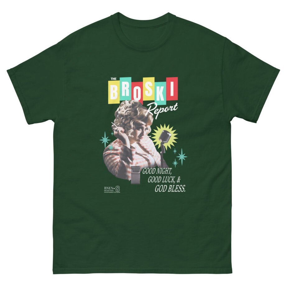 Broski Report Tune in Tuesdays Unisex classic tee