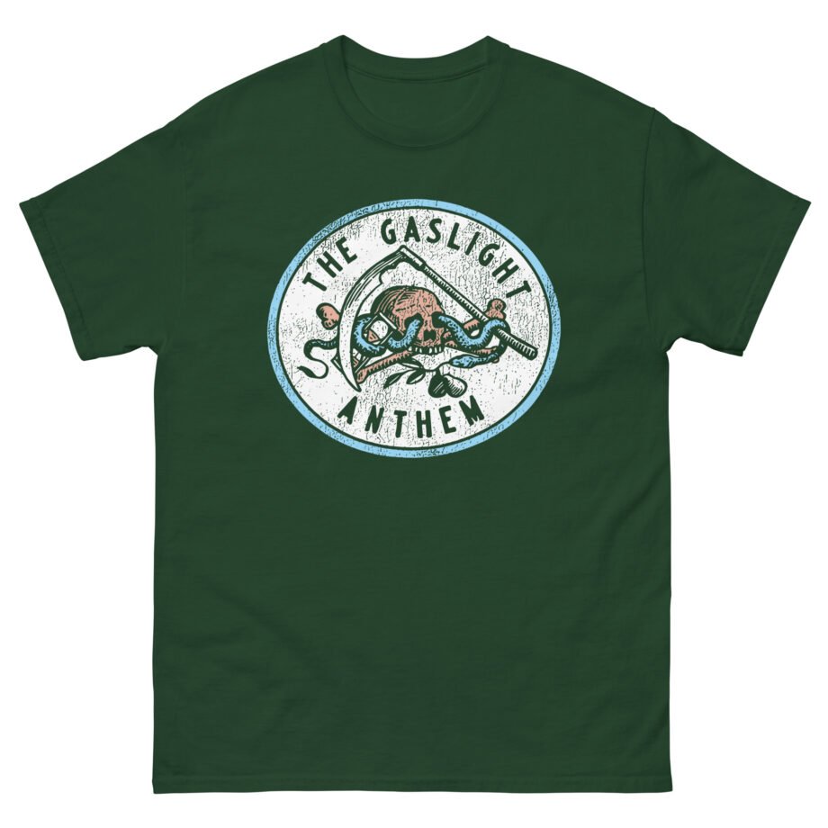 Gaslight Anthem Skull Snake Unisex classic tee