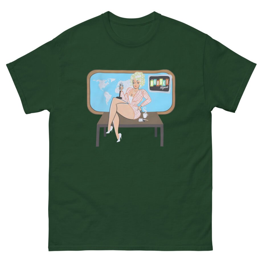 Broski Report Broski News Watching Unisex classic tee