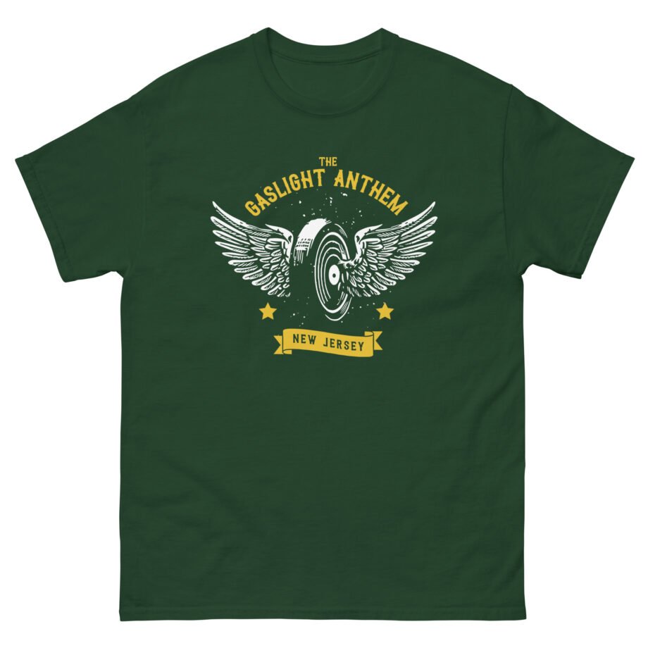 Gaslight Anthem Flying Wheel Unisex classic tee
