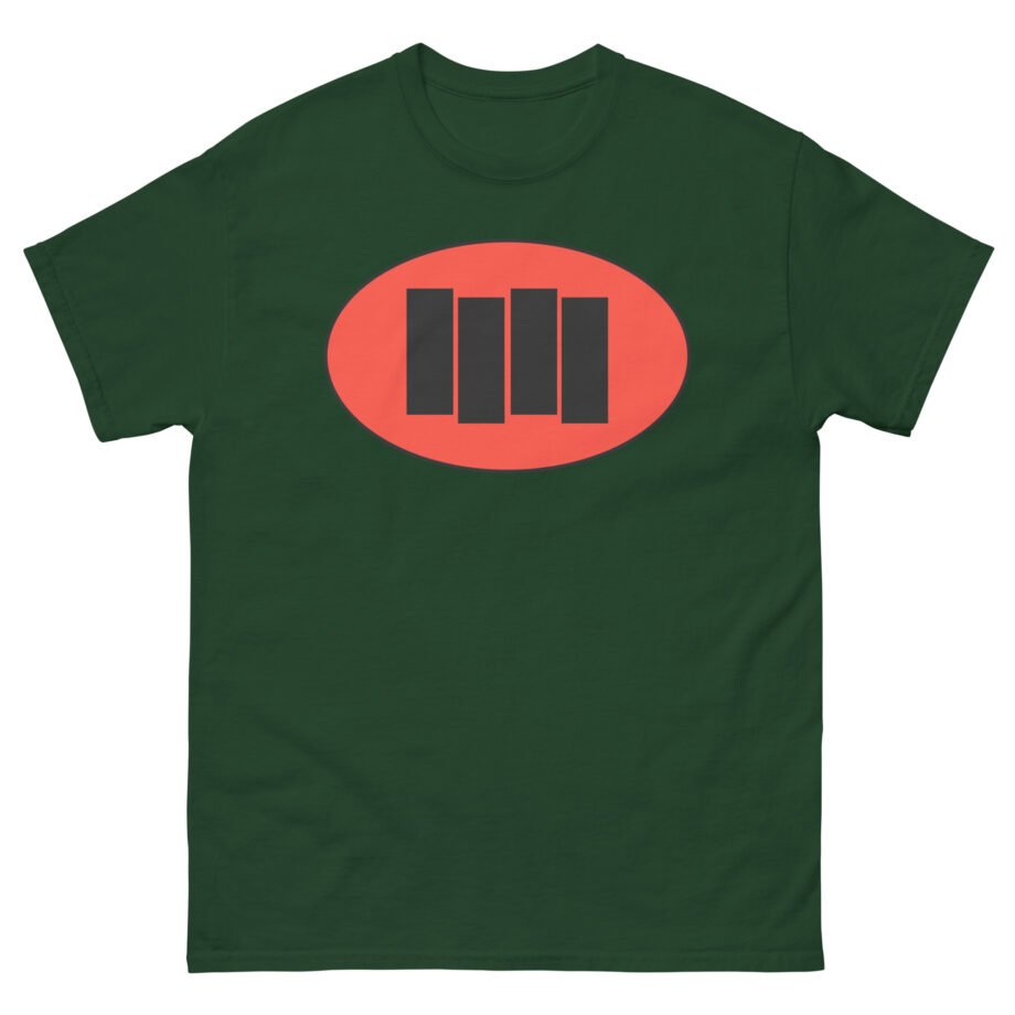 Black Flag Oval Bars Unisex classic tee