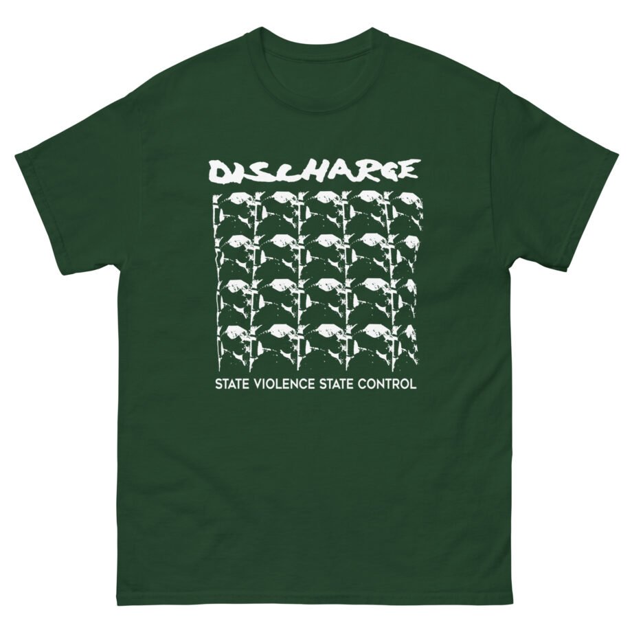 Discharge State Violence State Control Unisex classic tee