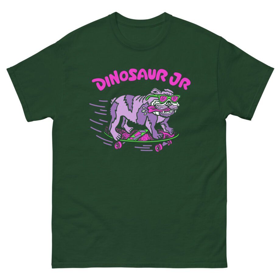 Dinosaur Jr Skateboard Bulldog Unisex classic tee
