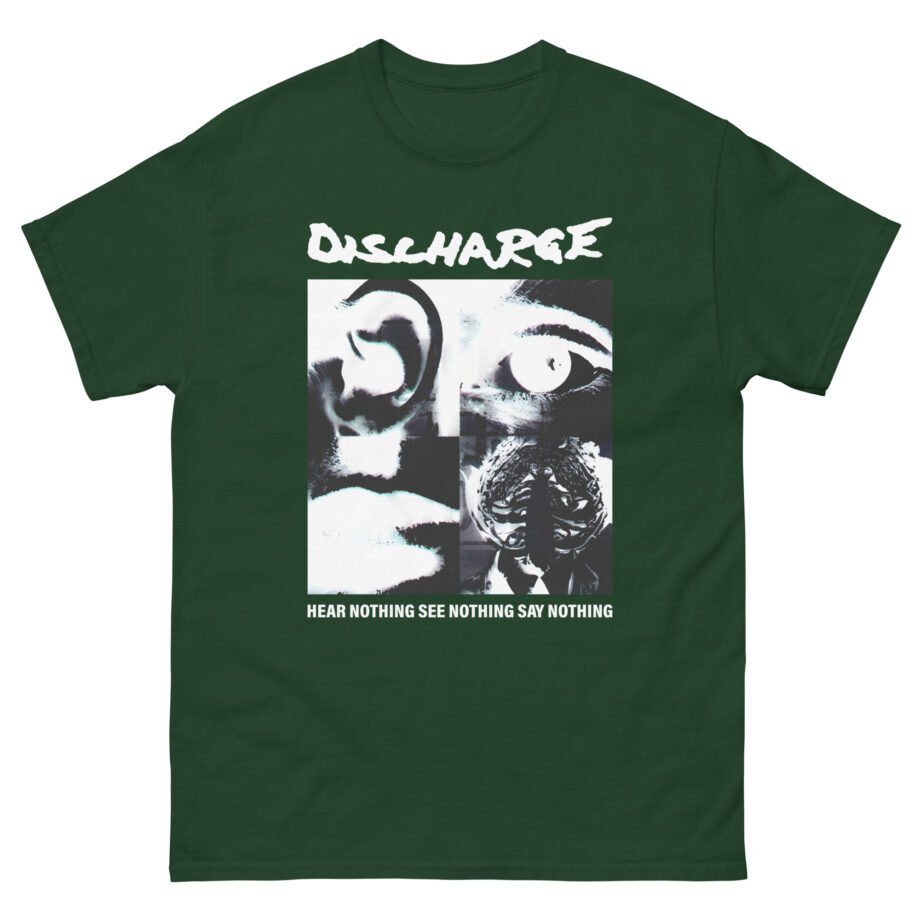Discharge Hear Nothing Unisex classic tee