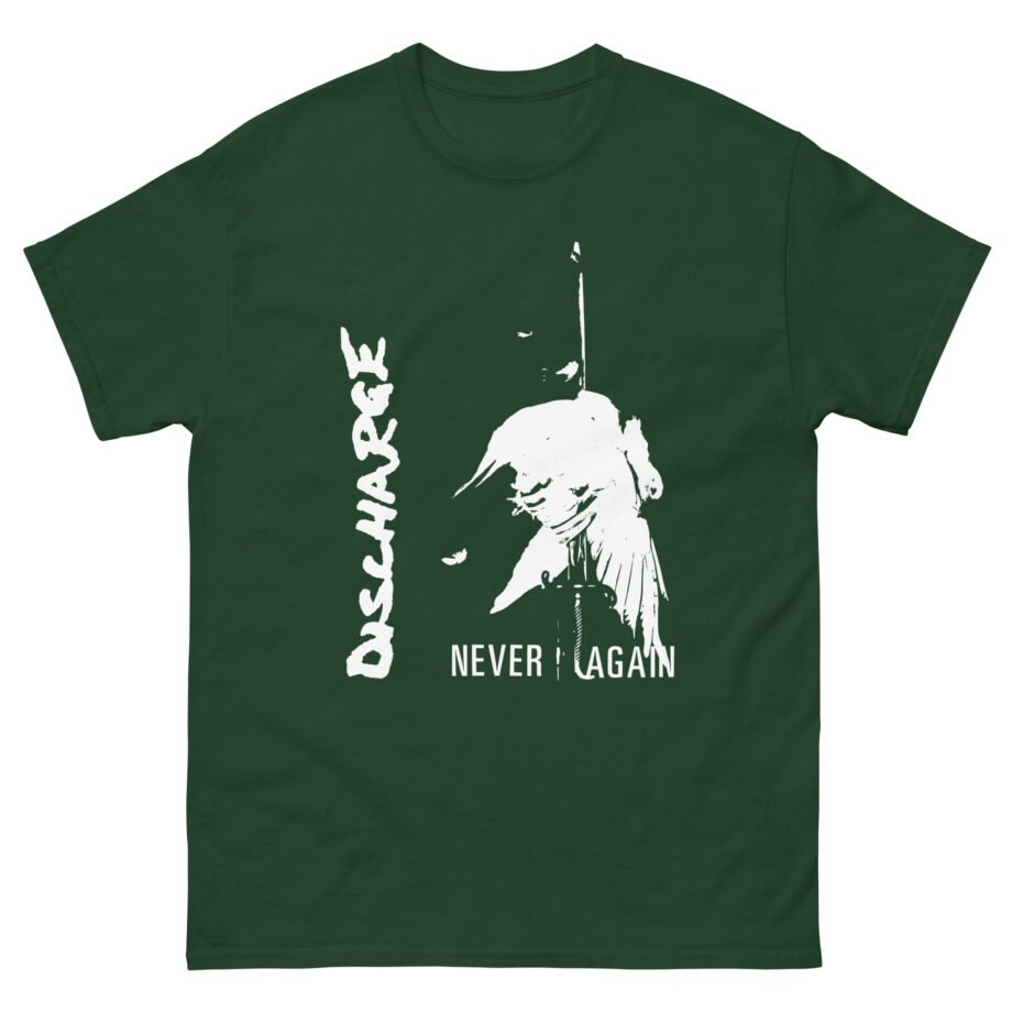 Discharge Never Again Unisex classic tee