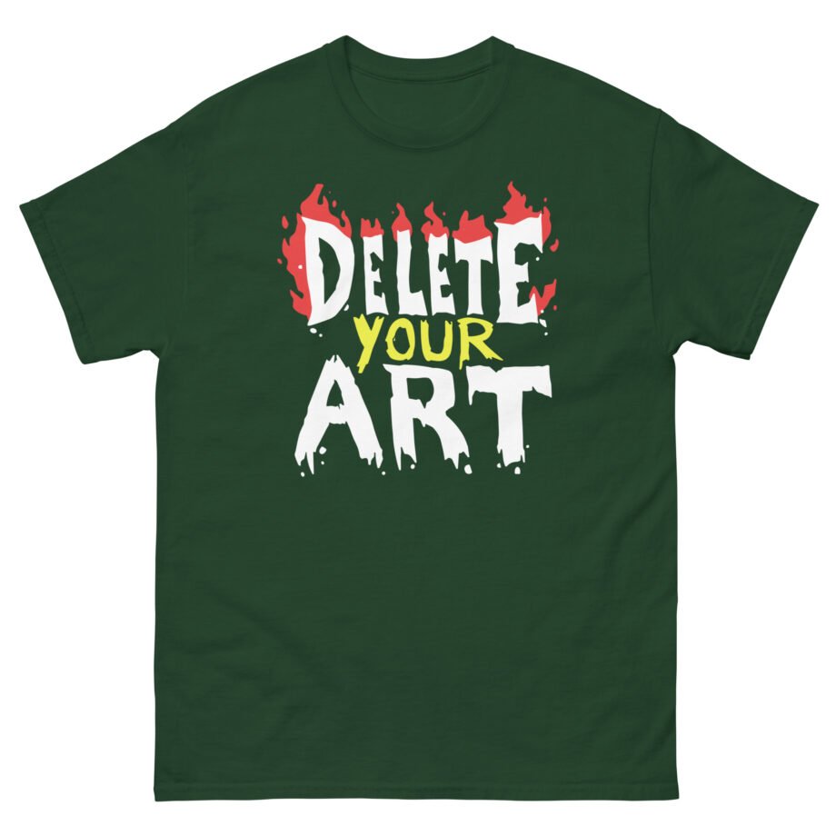 Drawfee Delete Your Art Unisex classic tee
