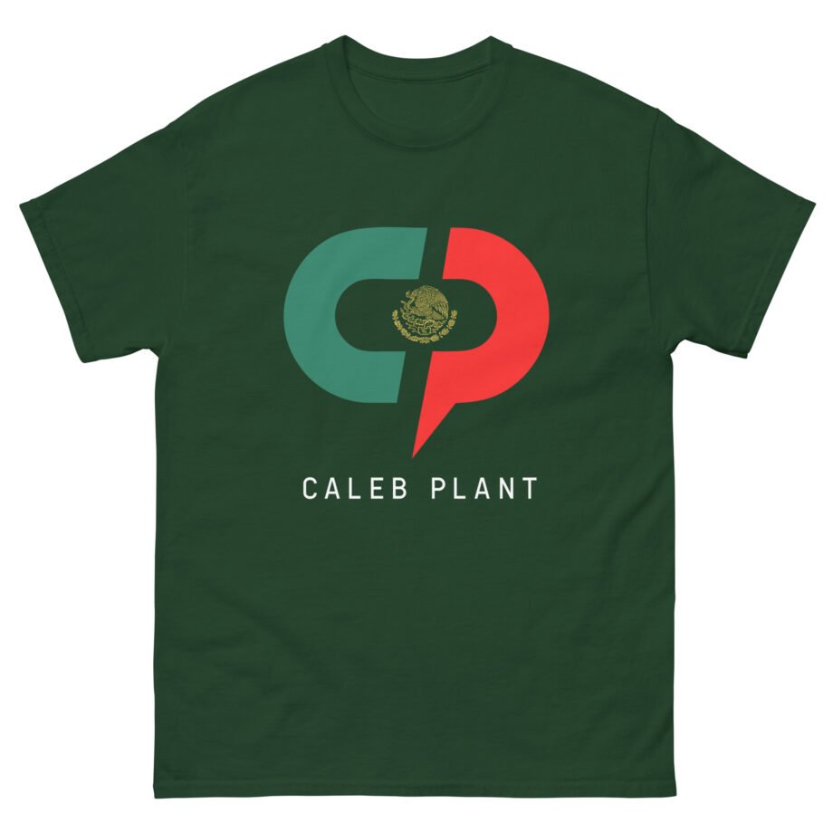 Caleb Plant Green White and Red Unisex classic tee