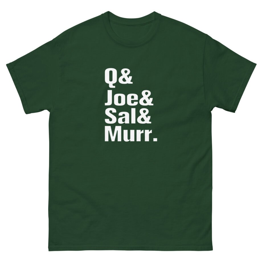 Impractical Jokers Q& Joe& Sal& Murr Unisex classic tee
