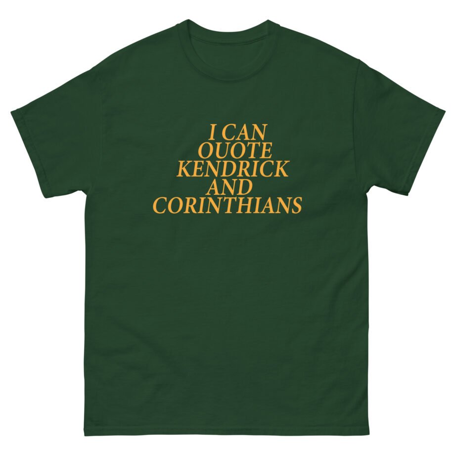 Lecrae Kendrick and Corinthians Unisex classic tee