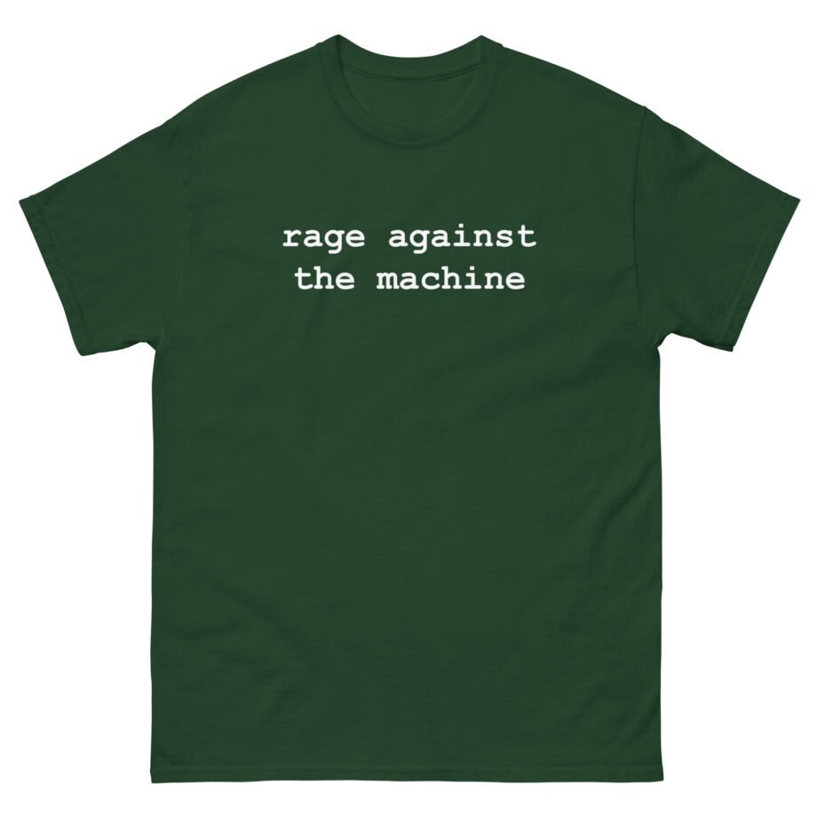 Rage Against the Machine Typewriter Molotov Unisex classic tee