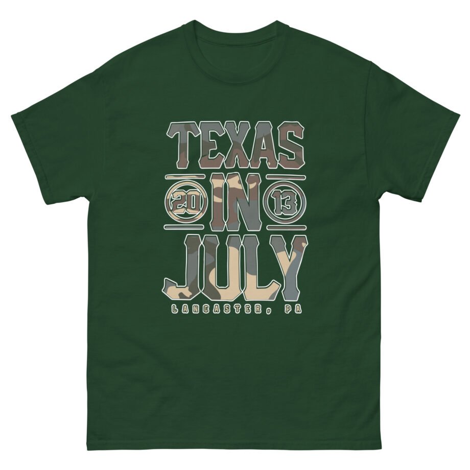 Texas in July 2013 Unisex classic tee