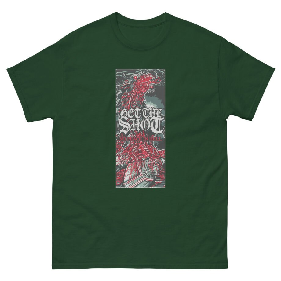 Get the Shot No Peace in Hell Unisex classic tee