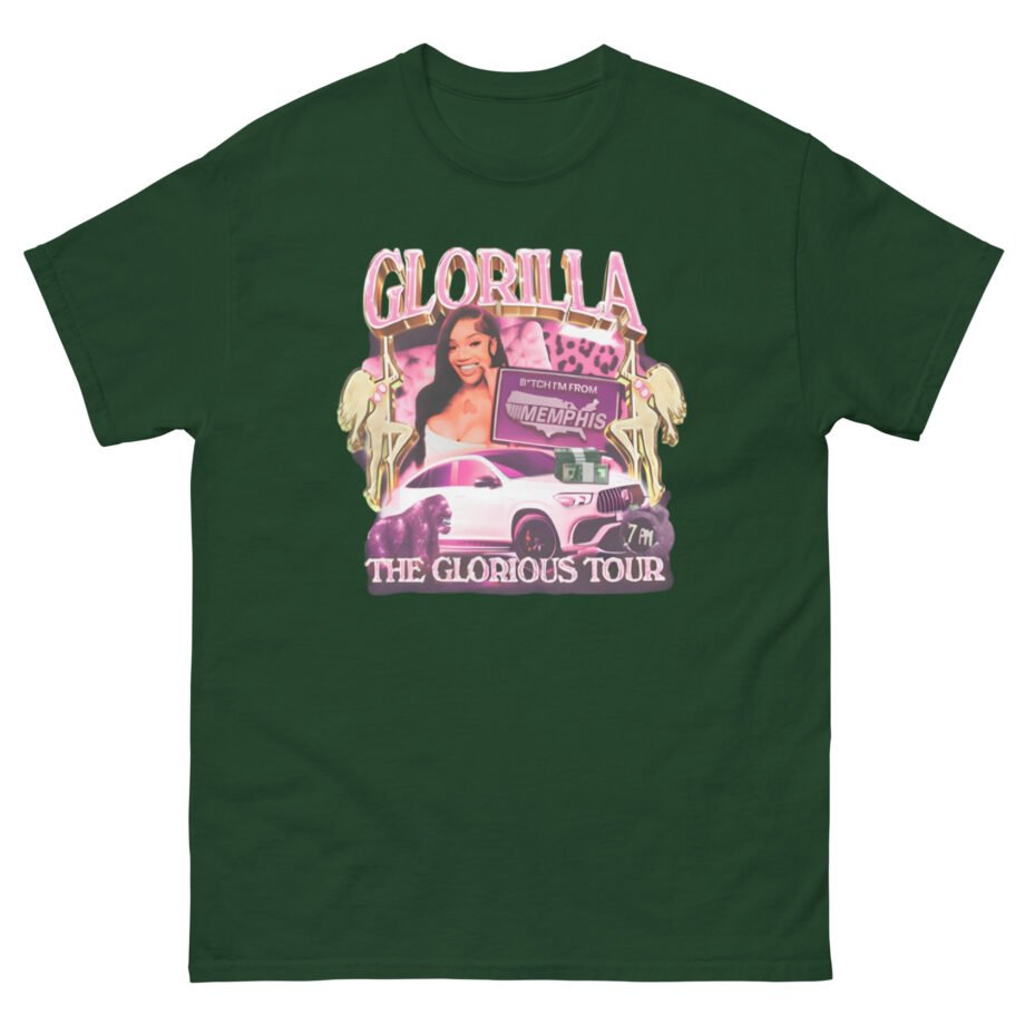 Glorilla Glorious Tour From Memphis Unisex classic tee