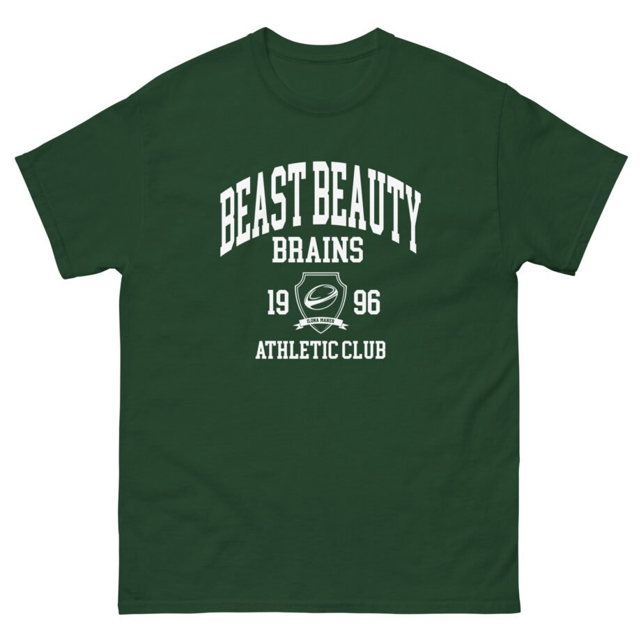 Ilona Maher Beast Beauty Brains Athletic Club Unisex classic tee