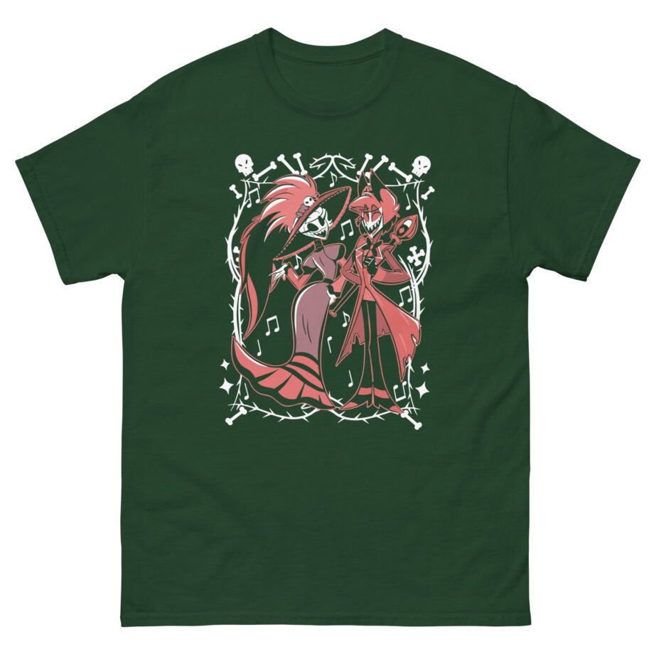 Hazbin Hotel Rosie & Alastor Ace Unisex classic tee