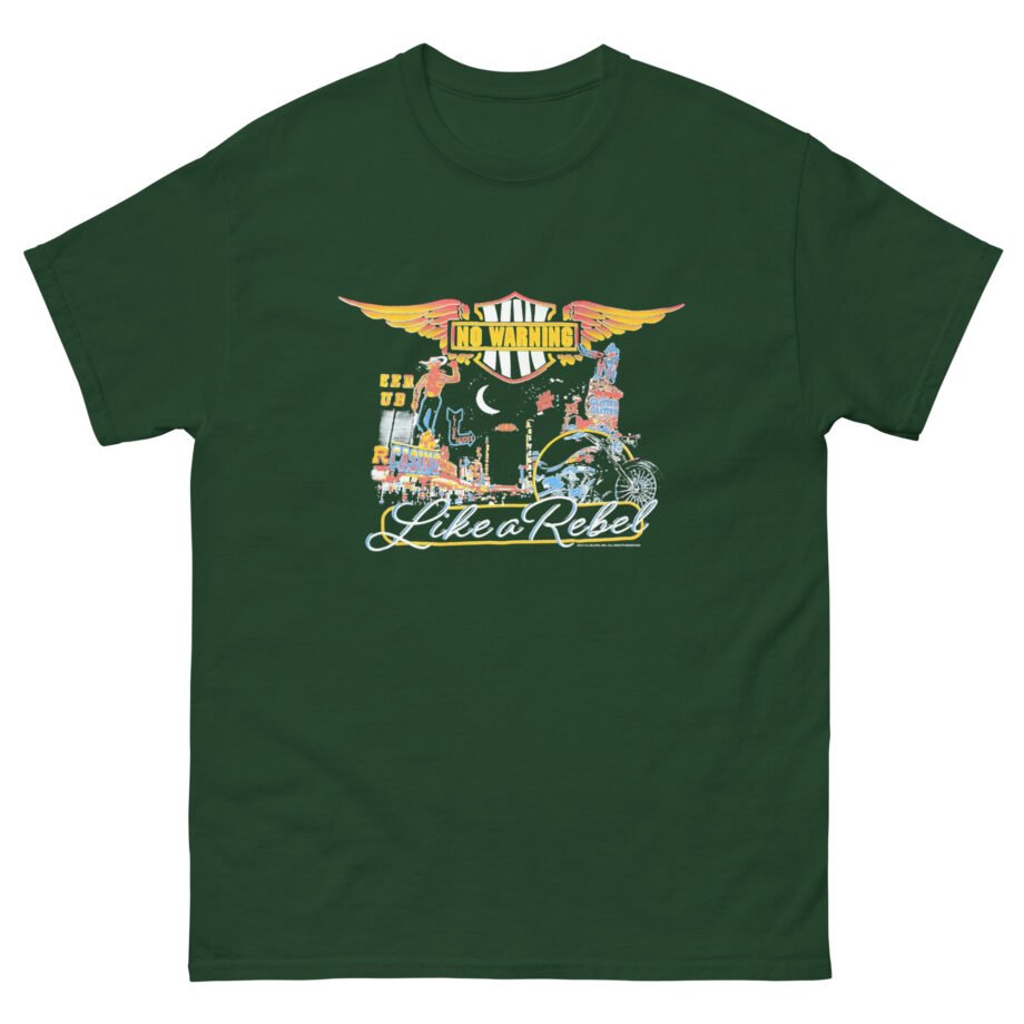 No Warning Like a Rebel Unisex classic tee