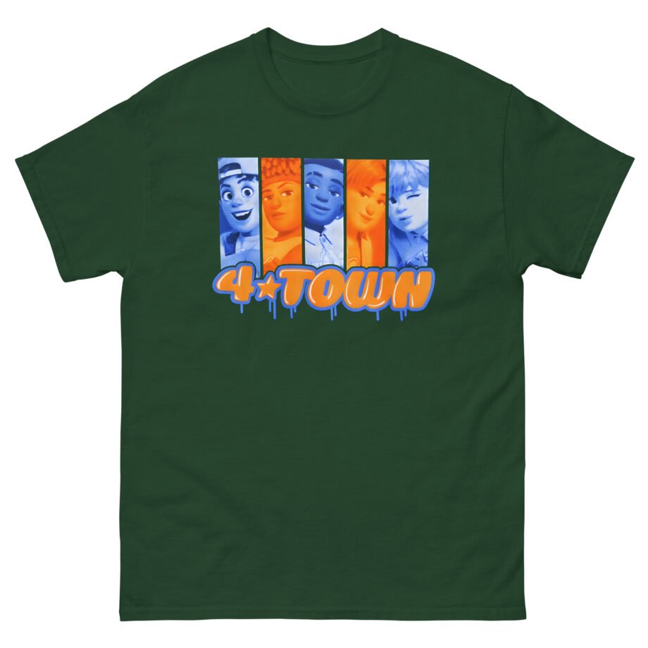 4town Spray Blocks Unisex classic tee