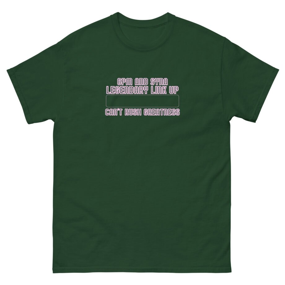6pm Records Can’t Rush Greatness Unisex classic tee