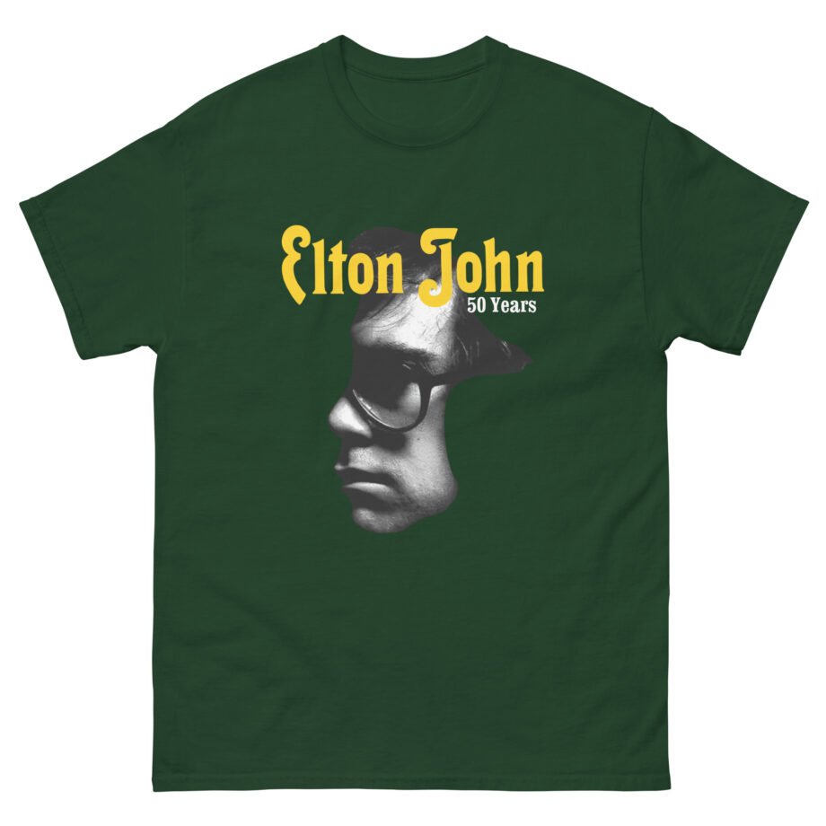 Elton John Farewell 50 Year Anniversary Unisex classic tee