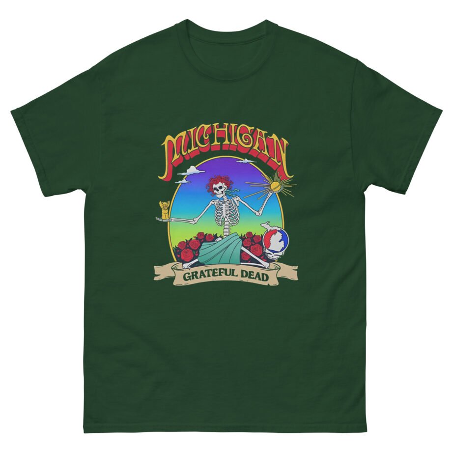 Grateful Dead Michigan United States of Dead Unisex classic tee
