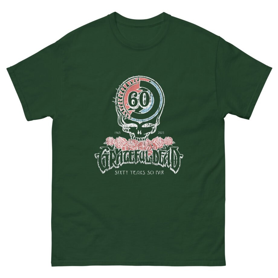 Grateful Dead 60th Anniversary Logo Unisex classic tee