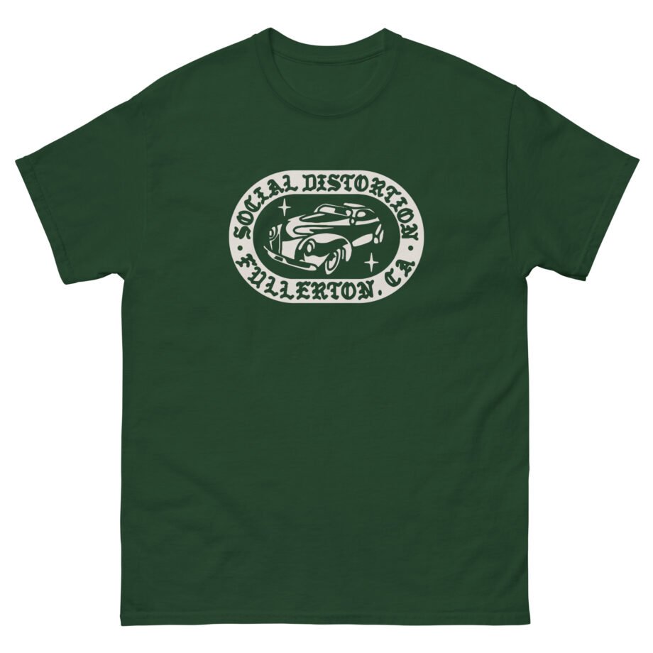 Social Distortion Fullerton Car Indigo Unisex classic tee