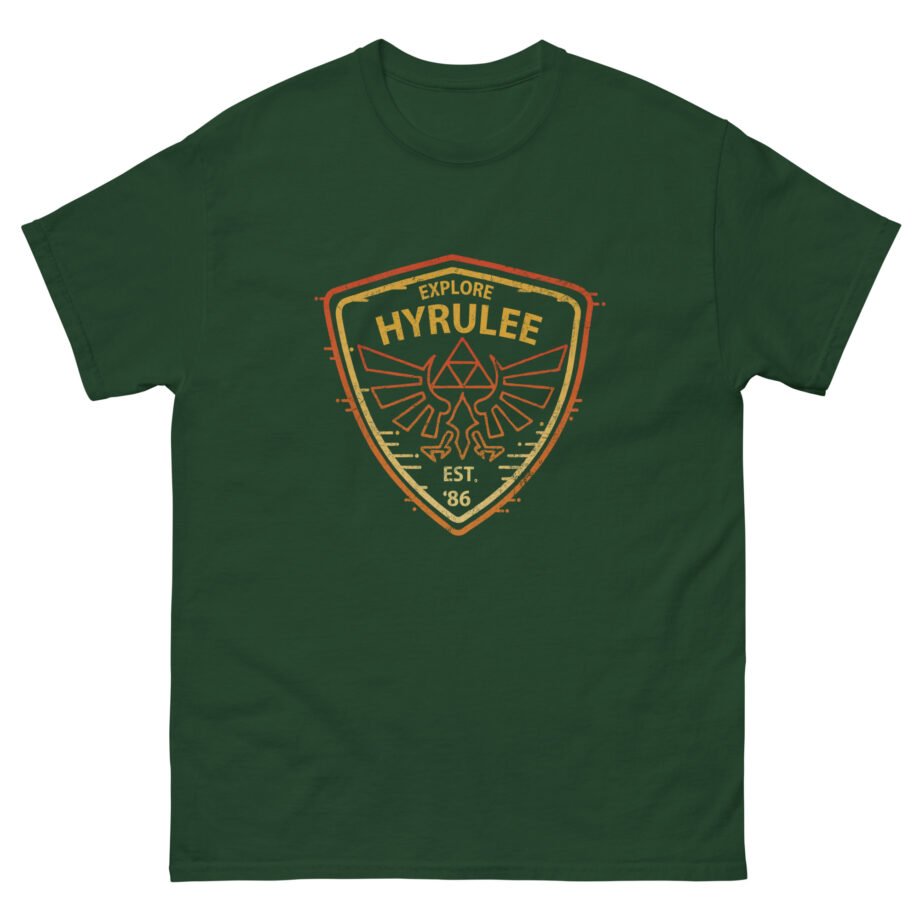 The Legend of Zelda Explore Camp Hyrule Unisex classic tee