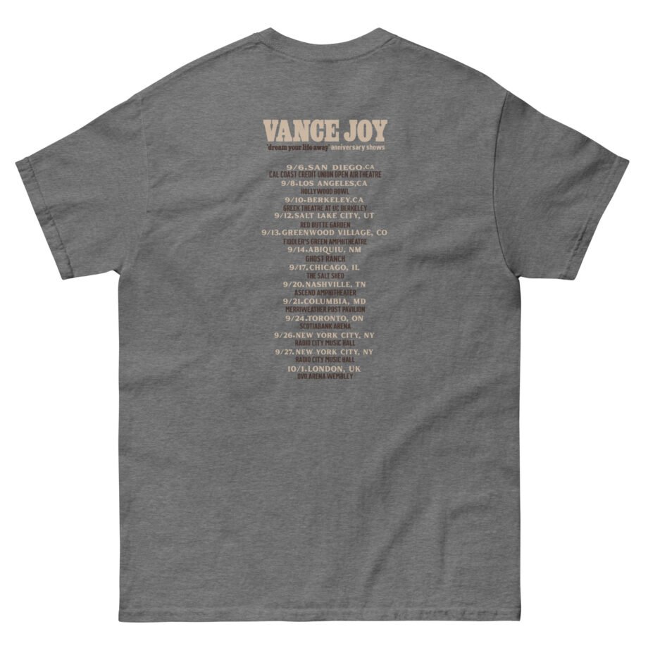 Vance Joy dream your life away Unisex classic tee
