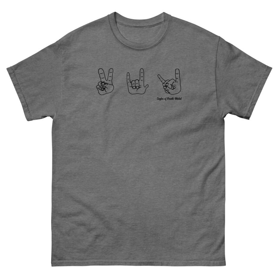 Eagles of Death Metal Peace Love Unisex classic tee