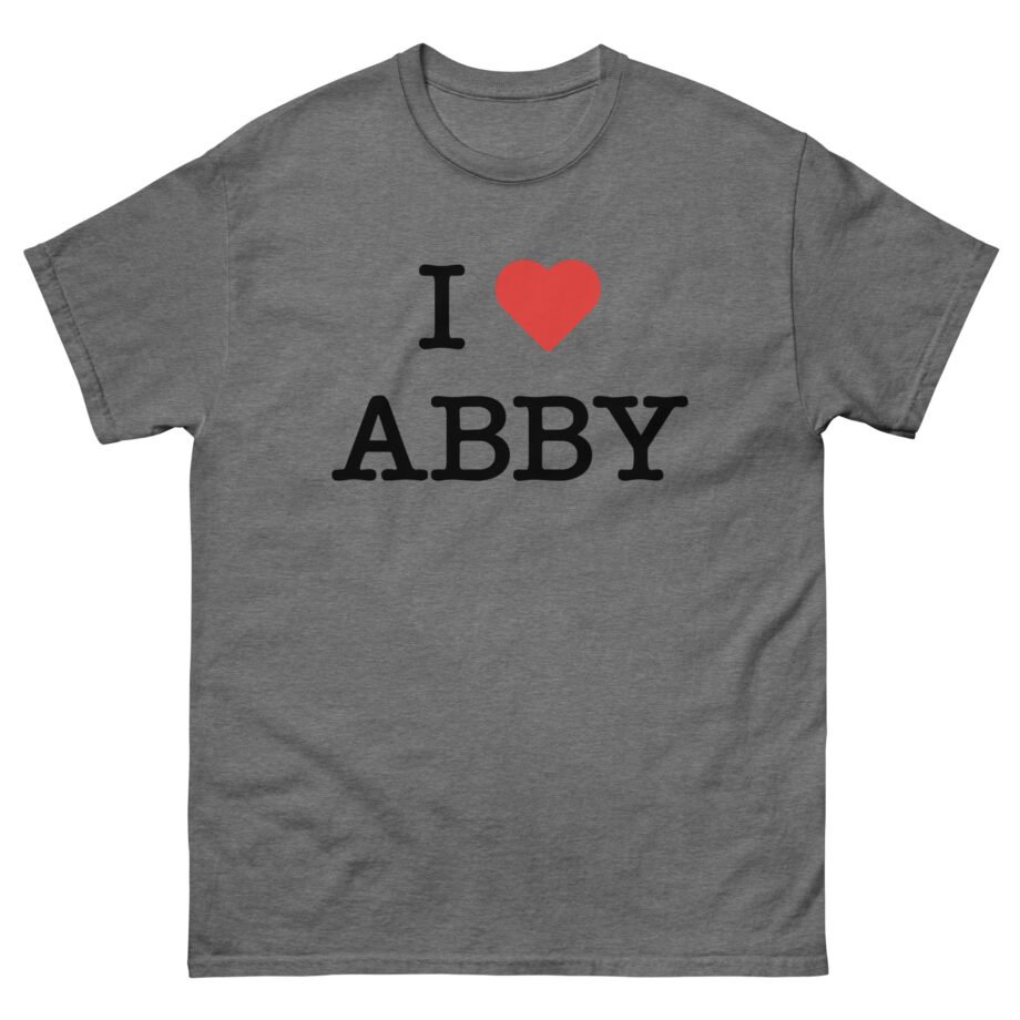 Jon Marianek I Love Abby Unisex classic tee