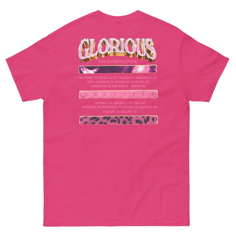 Glorilla Glorious Tour From Memphis Unisex classic tee