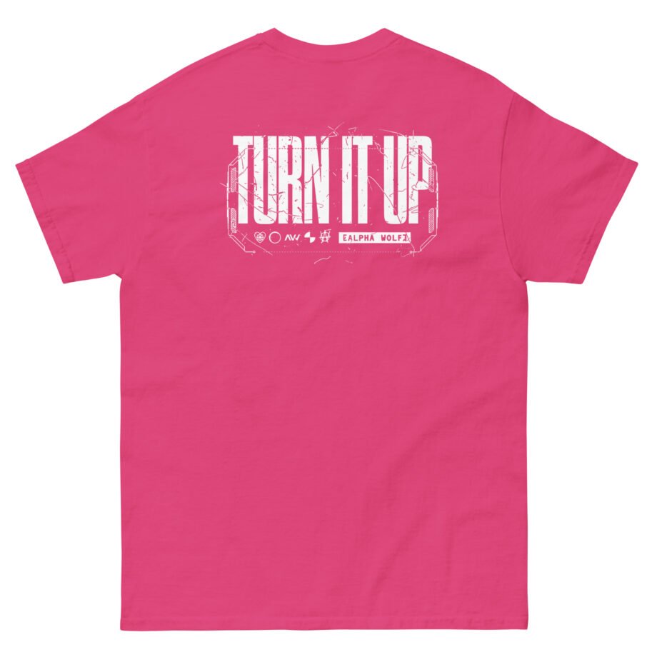 Alpha Wolf Turn It Up Unisex classic tee