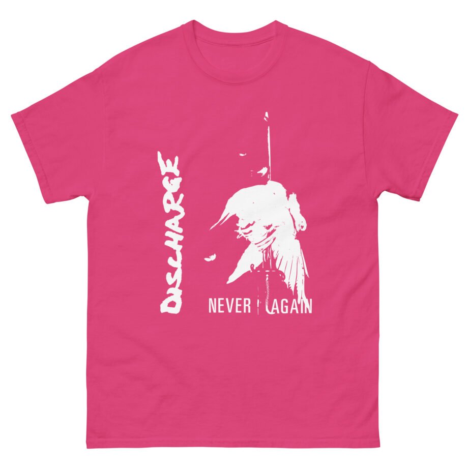 Discharge Never Again Unisex classic tee