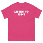 Ice-t Listen To Unisex classic tee