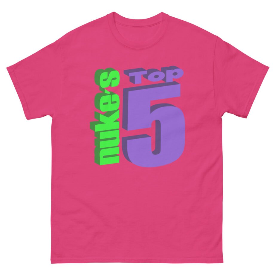 Nuke's Top 5 Did You See It Hand Unisex classic tee